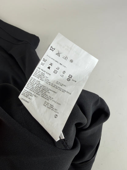 Vintage Miu Miu Sleeveless Draped Dress Black M