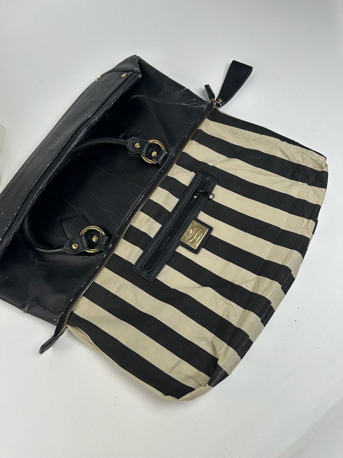 Vintage Vivienne Westwood Leather Bag Black