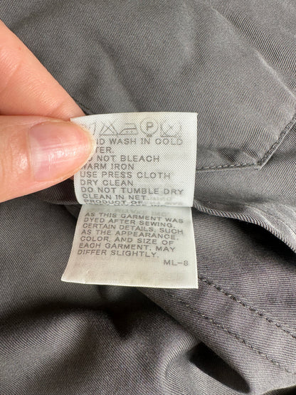 Vintage Issey Miyake Men's Cotton Blend Jacket Grey M