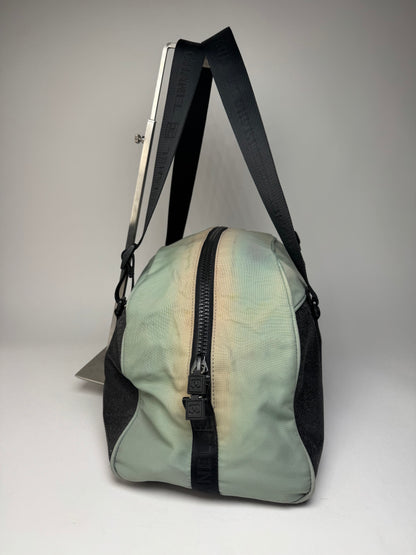 Vintage Chanel Sport Duffel Bag Mint Black