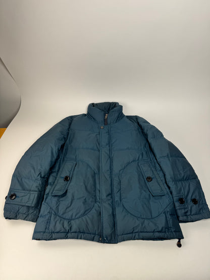 Vintage Burberry Puffer Jacket Blue M/L