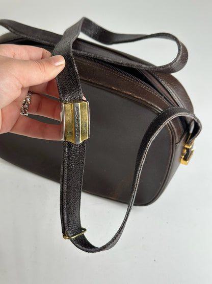 Sac vintage Givenchy 4G en cuir marron