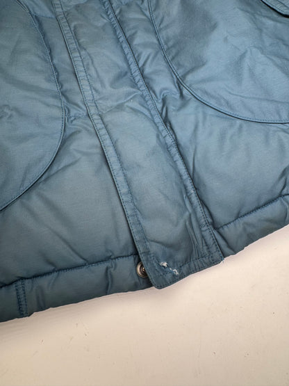 Vintage Burberry Puffer Jacket Blue M/L