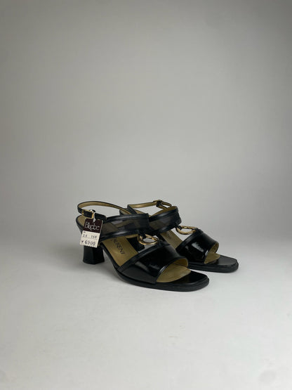 Vintage Yves Saint Laurent Leather Pumps Black EU36,5