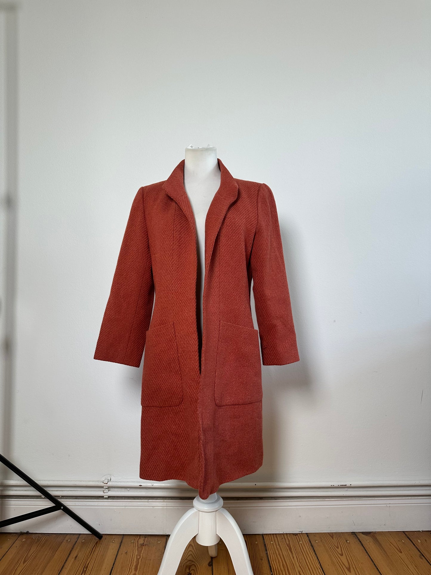 Vintage Chloe Wool Blend Coat Rust M