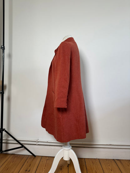 Vintage Chloe Wool Blend Coat Rust M