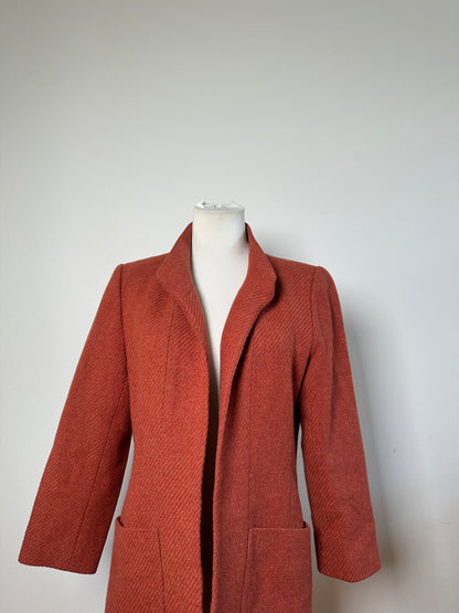 Vintage Chloe Wool Blend Coat Rust M