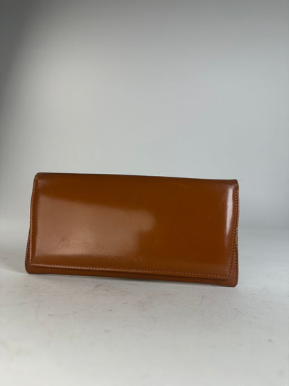 Celine Classic Leather Wallet Brown