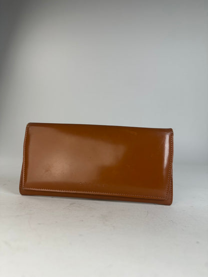 Celine Classic Leather Wallet Brown
