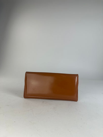 Celine Classic Leather Wallet Brown