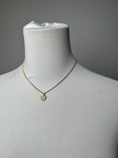 Vintage Courreges Gold Plated Collier Gold White