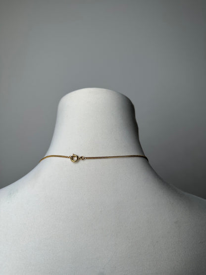 Vintage Courreges Gold Plated Collier Gold White