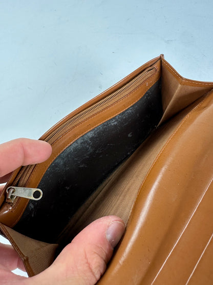 Celine Classic Leather Wallet Brown