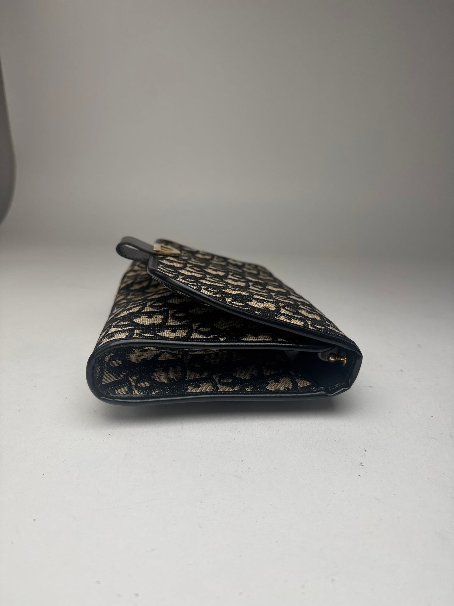 Pochette Dior Oblique Monogram Vintage beige marine