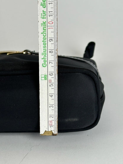 Sac baguette vintage Kansai Ymamoto en polyester noir