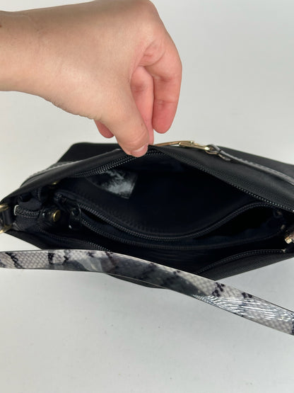 Sac baguette vintage Kansai Ymamoto en polyester noir