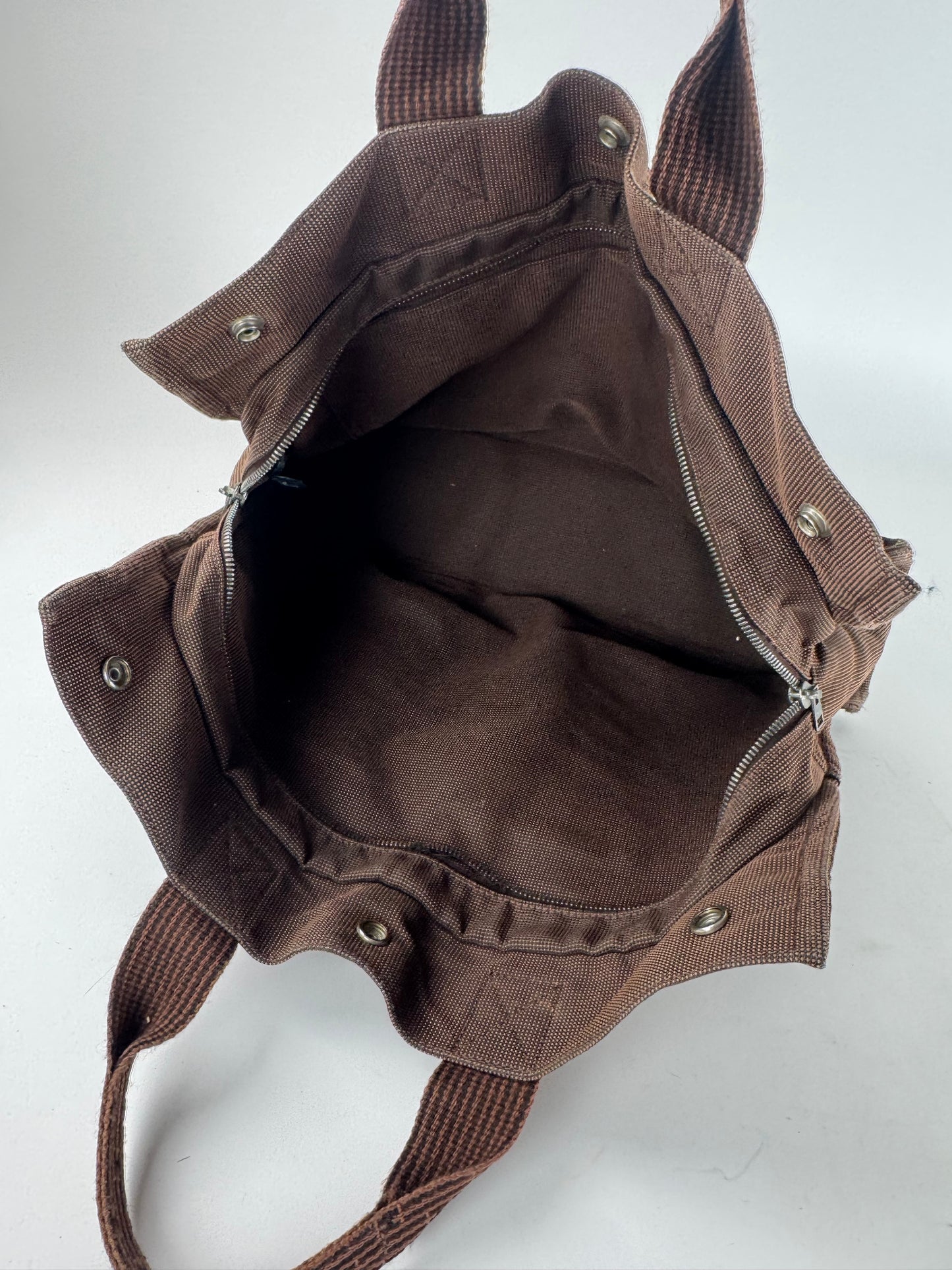 Vintage Hermes Handbag Brown