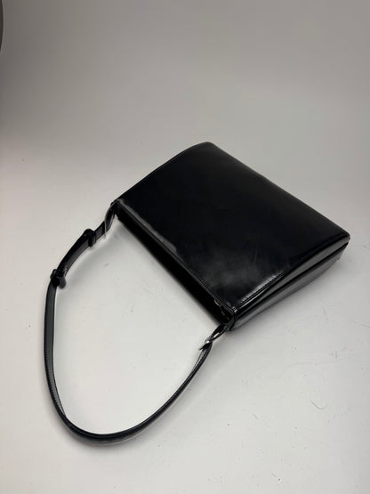 Vintage  Salvatore Ferragamo Patent Leather Bag black