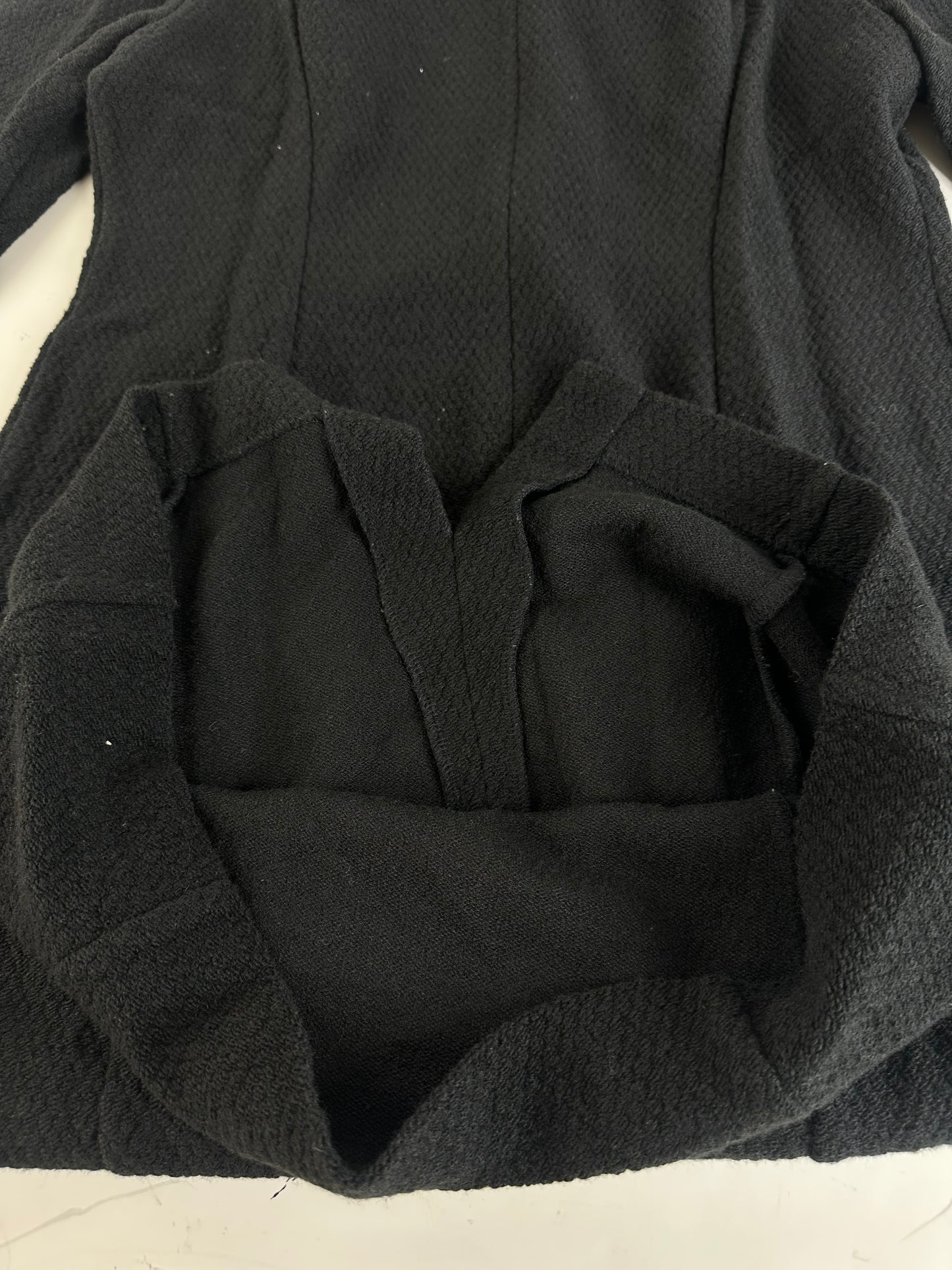 Vintage Chloe Wool Blend Long Sleeve Dress Black L