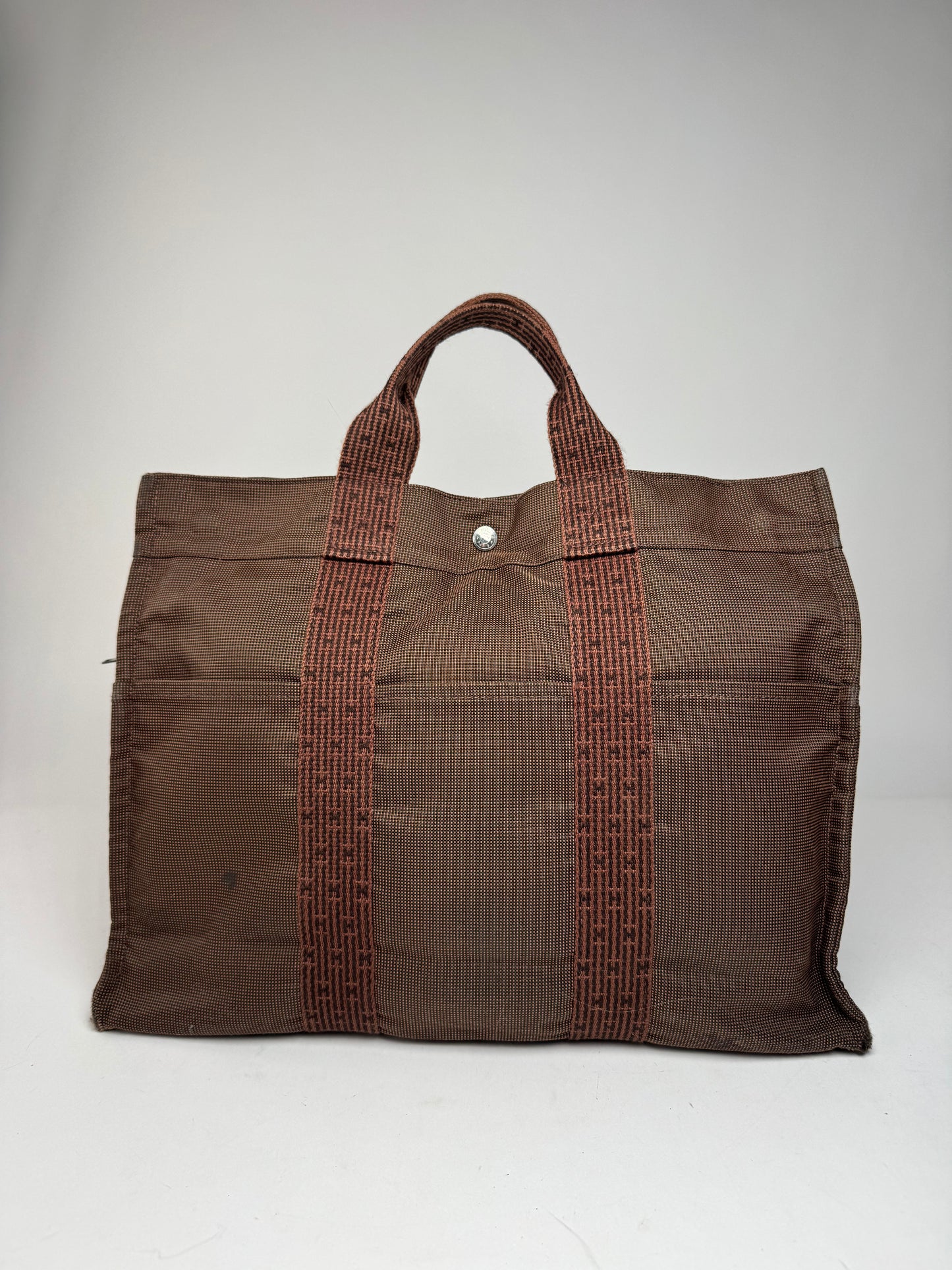 Vintage Hermes Handbag Brown