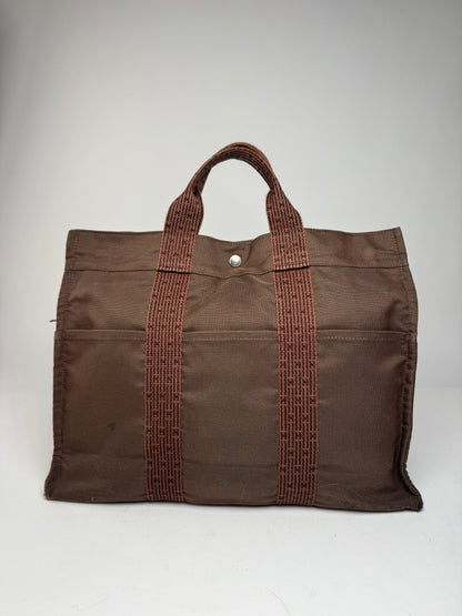 Vintage Hermes Handbag Brown
