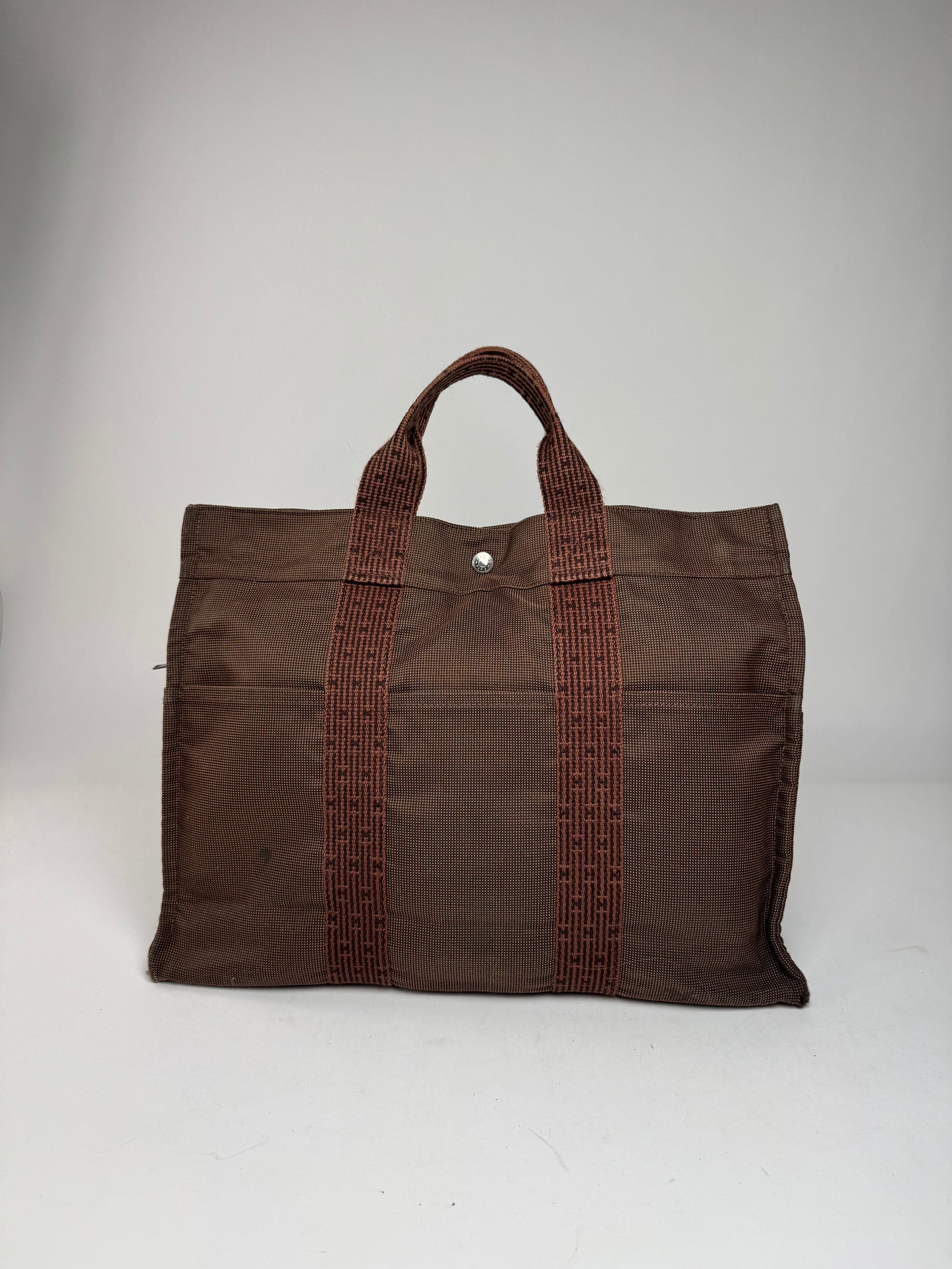 Vintage Hermes Handbag Brown