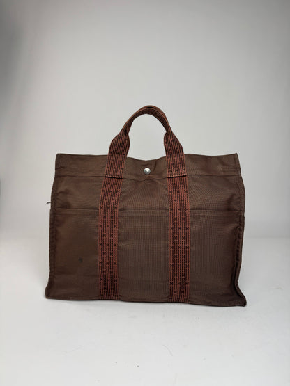 Vintage Hermes Handbag Brown