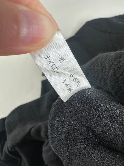 Vintage Chloe Wool Blend Long Sleeve Dress Black L