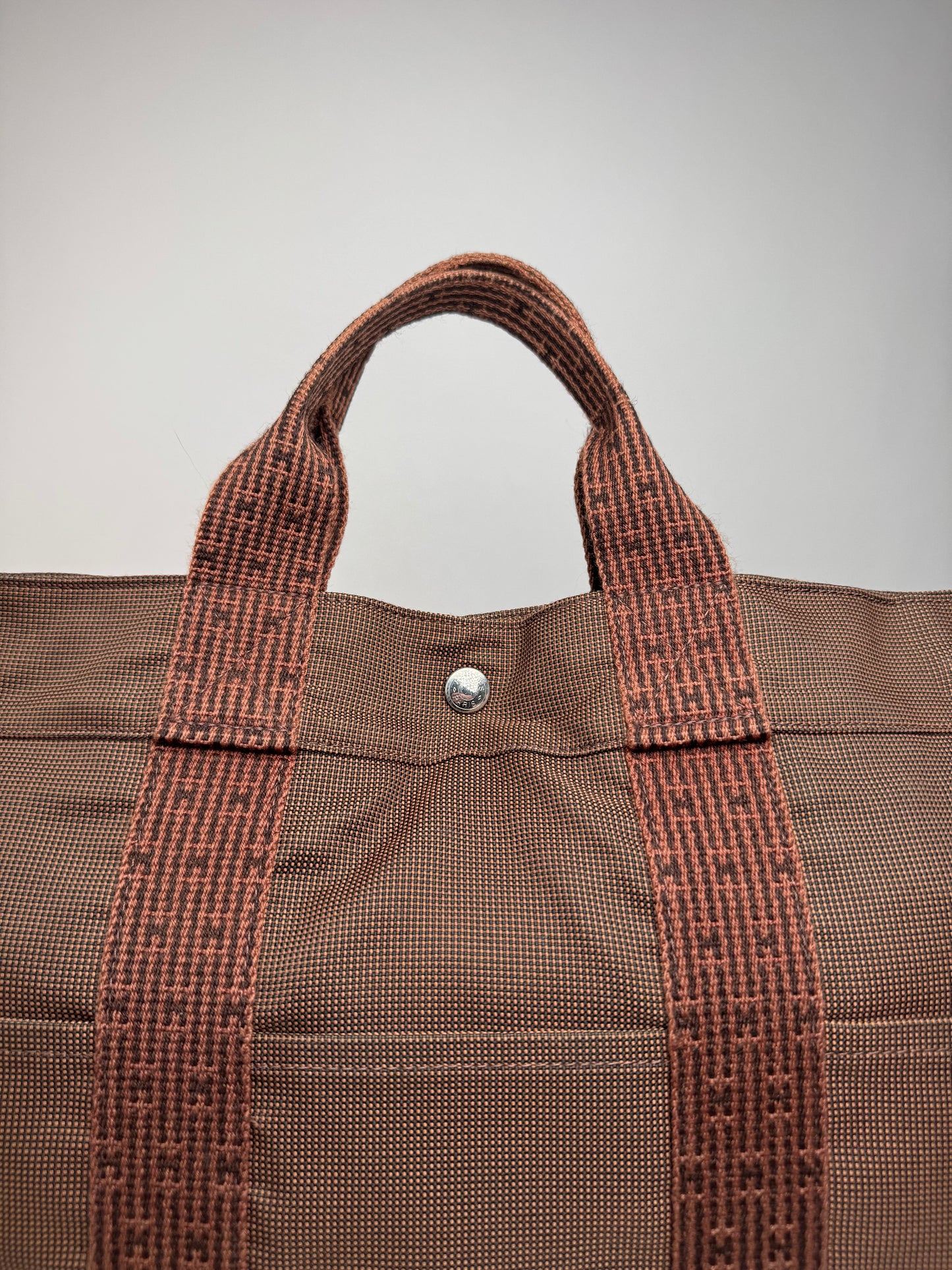 Vintage Hermes Handbag Brown