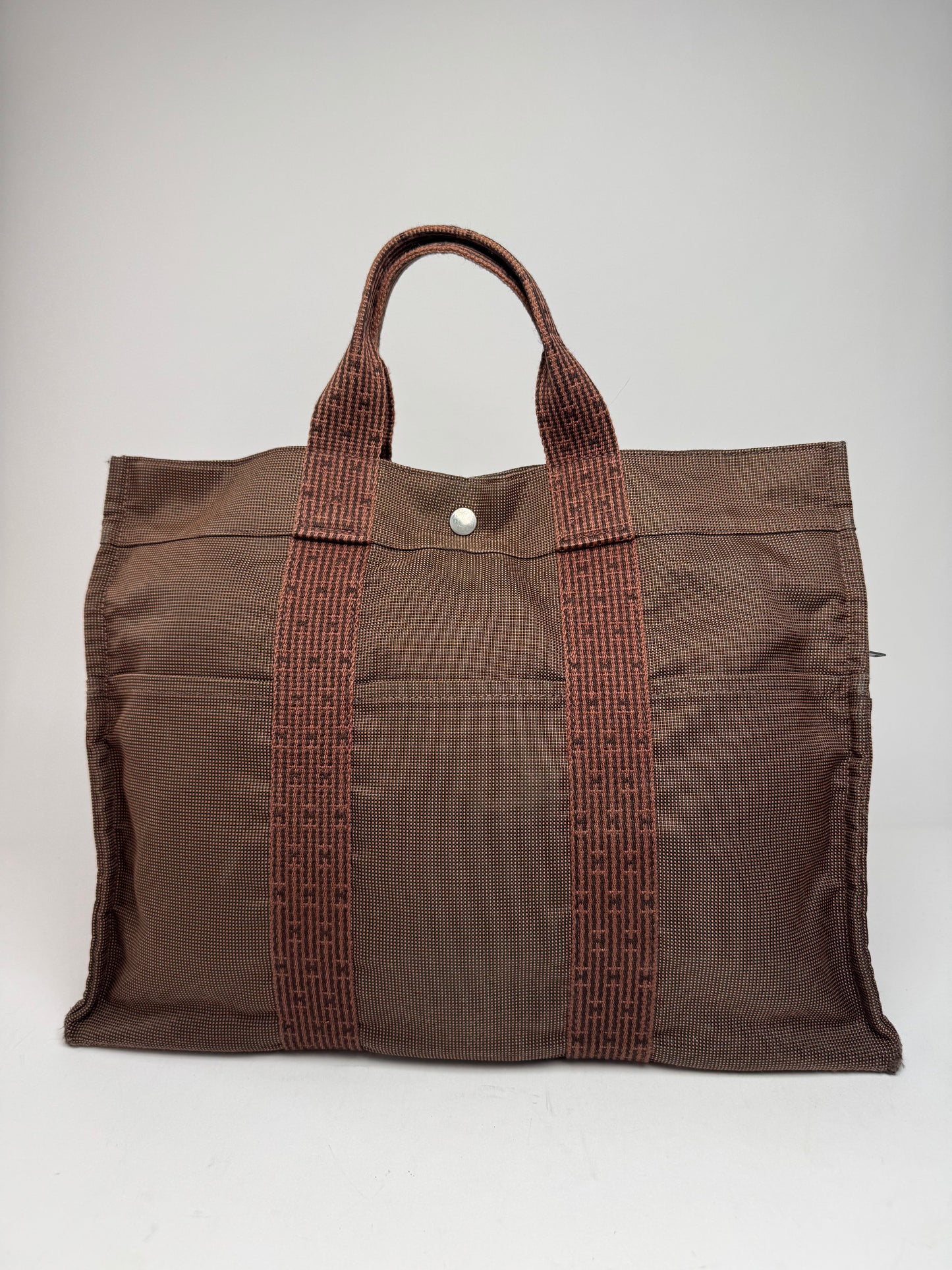 Vintage Hermes Handbag Brown