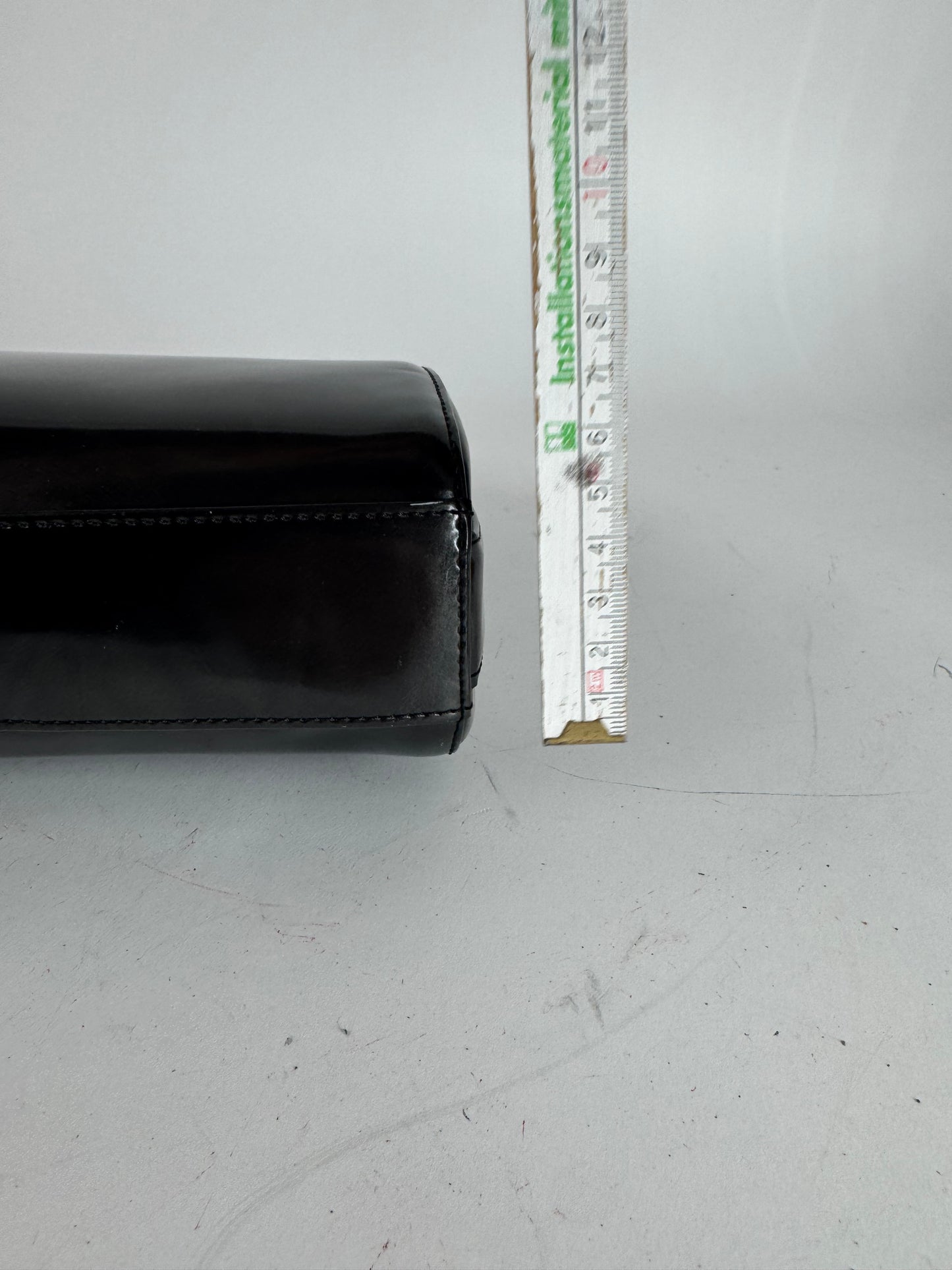 Vintage  Salvatore Ferragamo Patent Leather Bag black