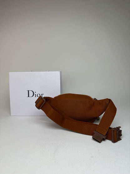 Vintage Dior Crossbody/Bum Bag Orange White