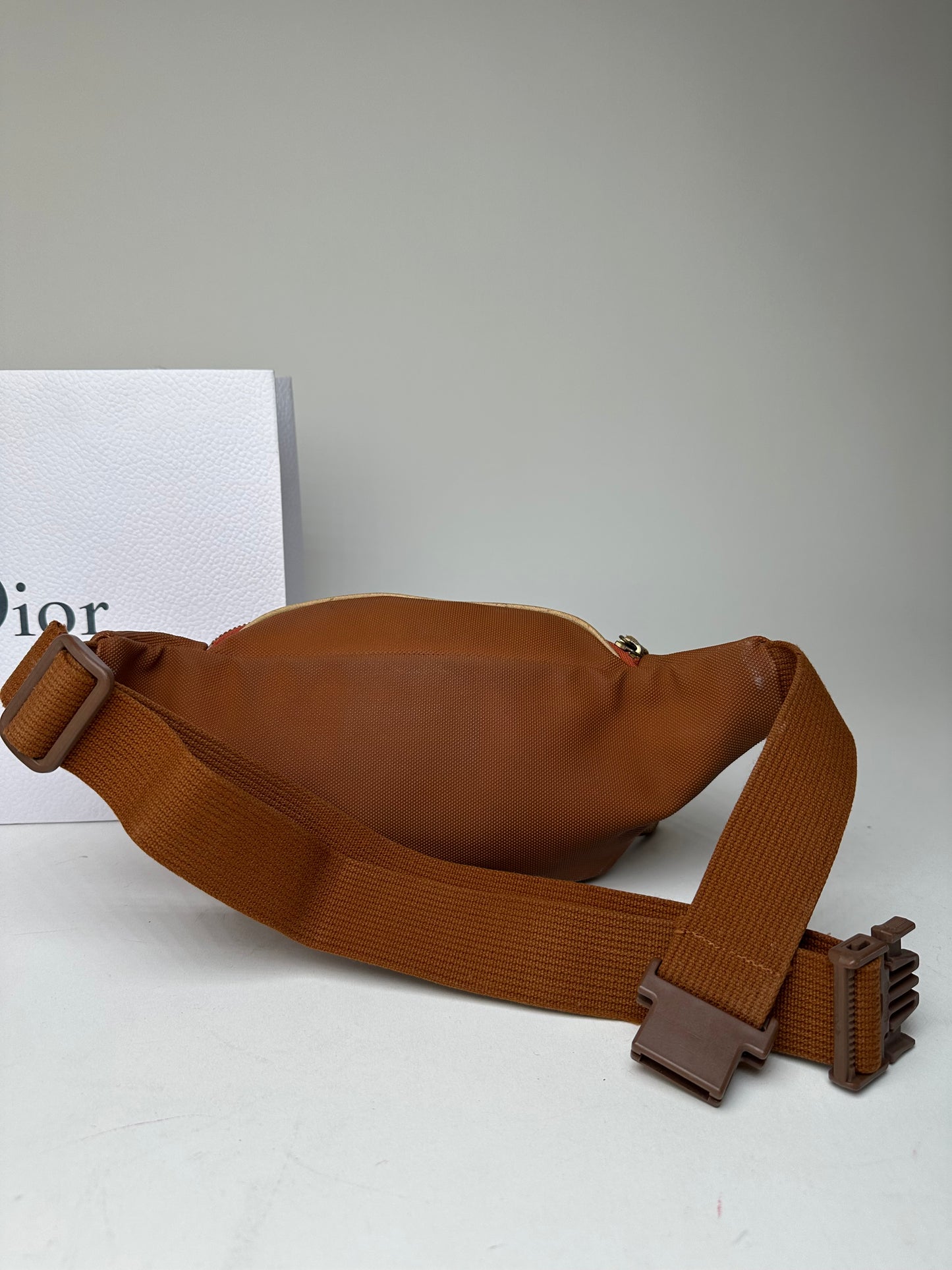 Vintage Dior Crossbody/Bum Bag Orange White