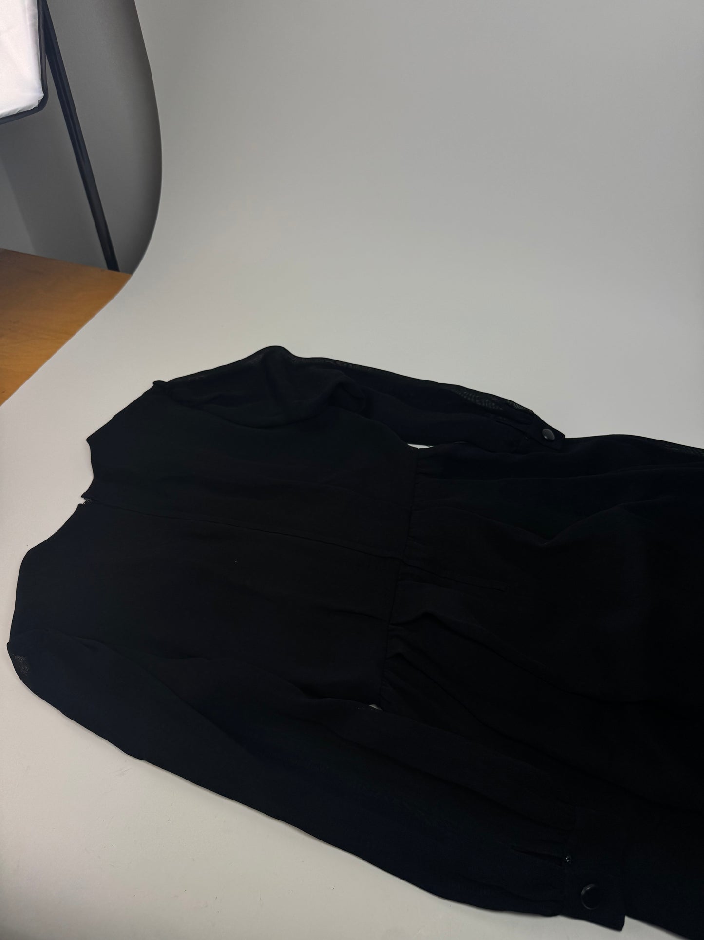 Vintage Givenchy Wool Dress Black