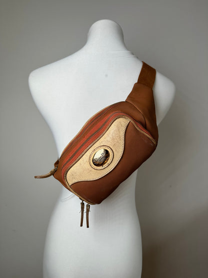 Vintage Dior Crossbody/Bum Bag Orange White