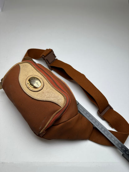 Vintage Dior Crossbody/Bum Bag Orange White