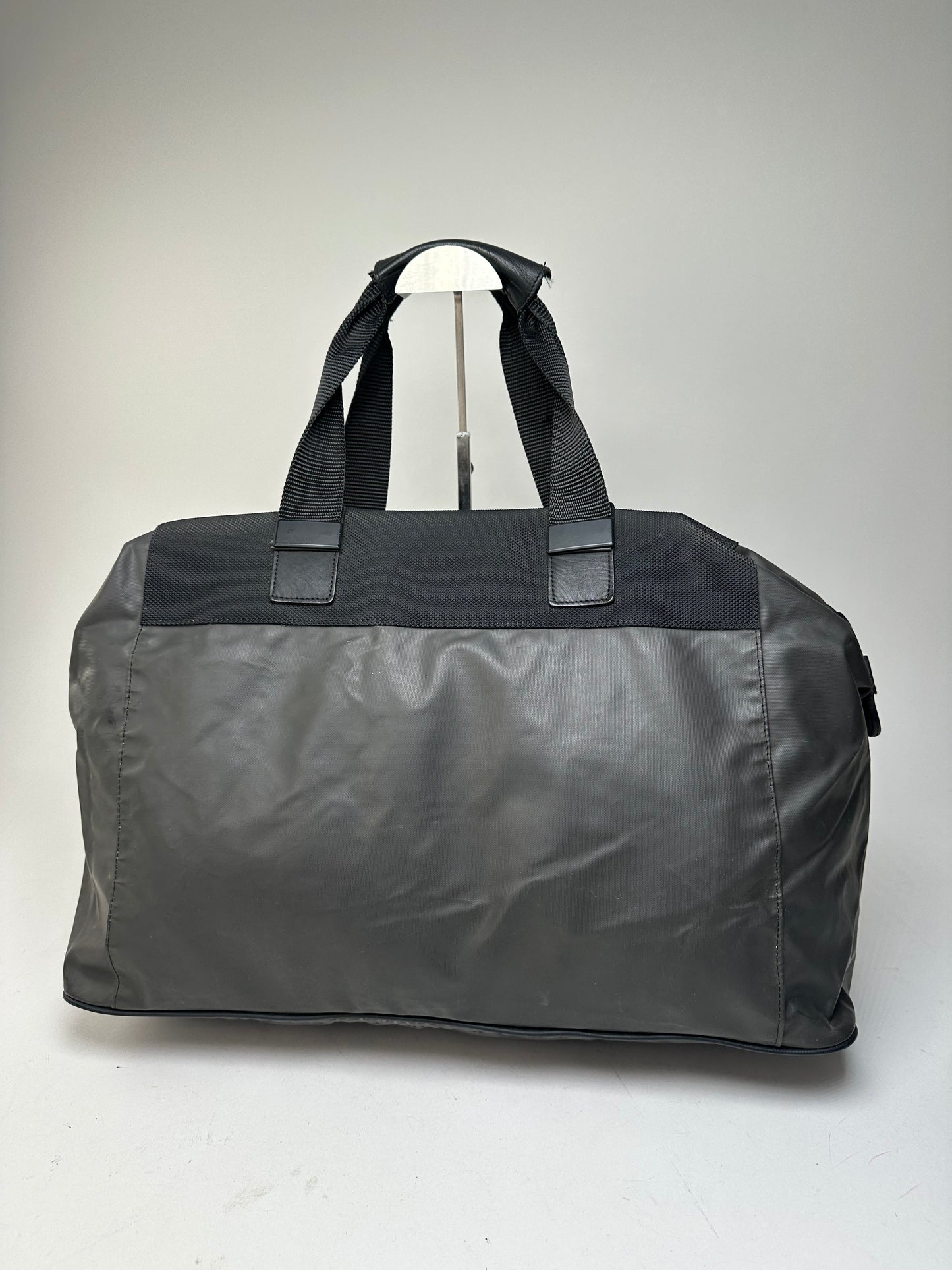Vintage Issey Miyake Nylon Duffle Bag Gray