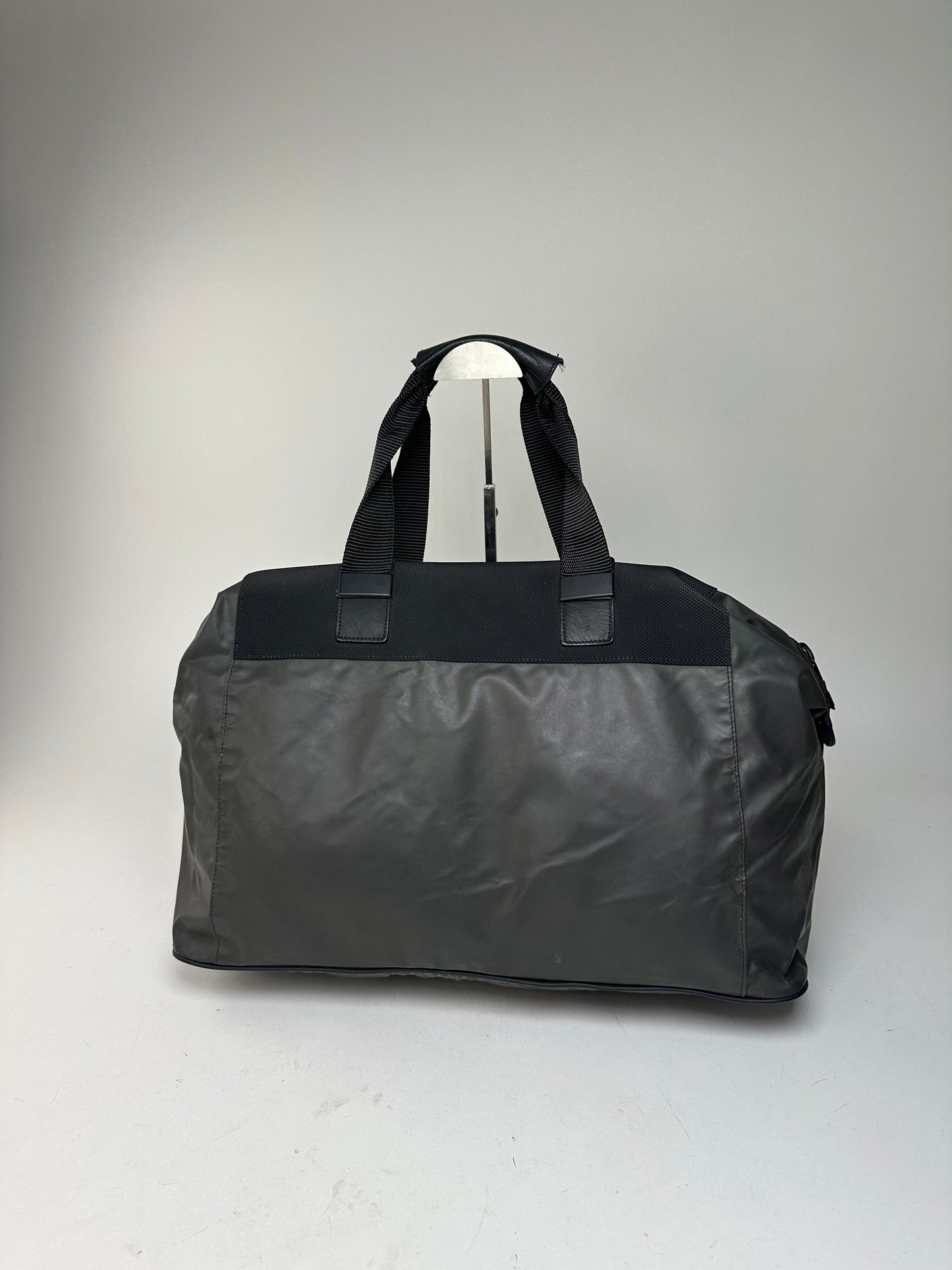 Vintage Issey Miyake Nylon Duffle Bag Gray