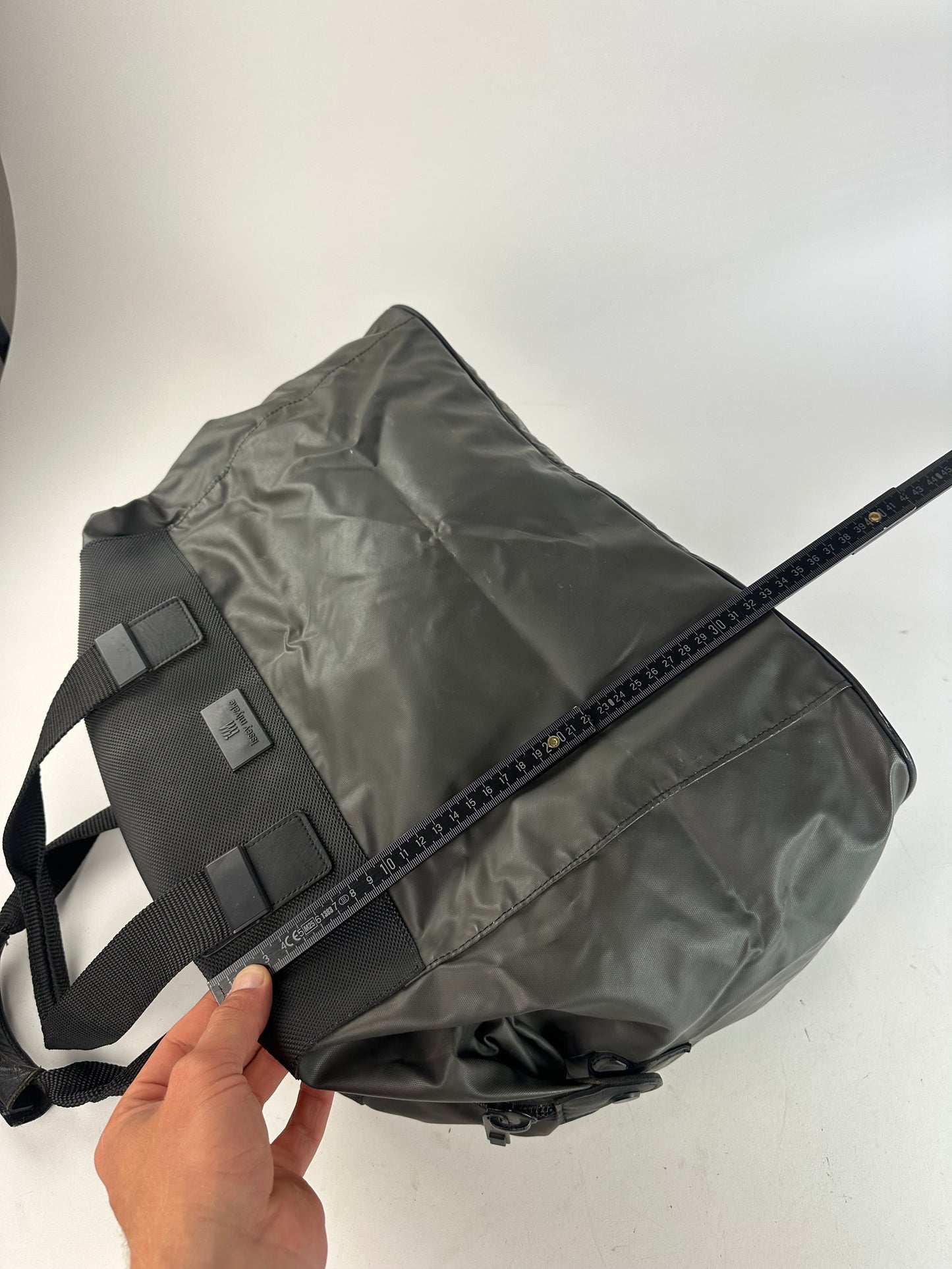 Vintage Issey Miyake Nylon Duffle Bag Gray