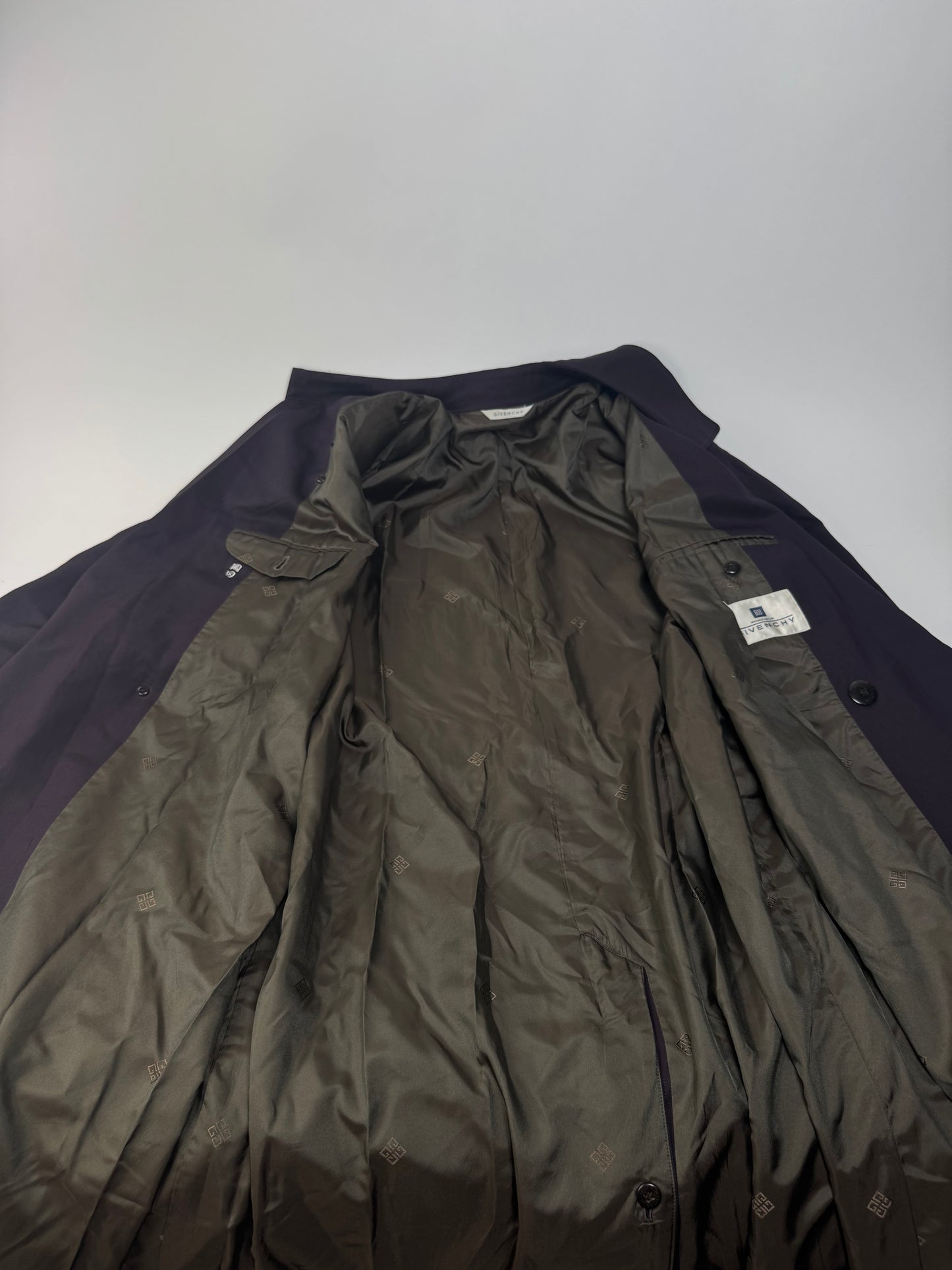 Vintage Givenchy Trenchcoat Purple S