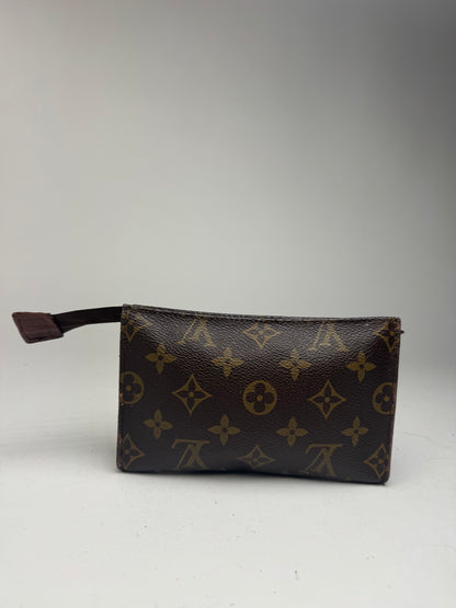 Pochette en cuir monogramme Louis Vuitton vintage