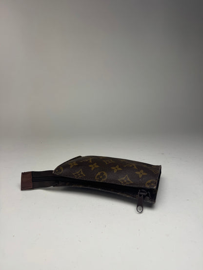 Pochette en cuir monogramme Louis Vuitton vintage