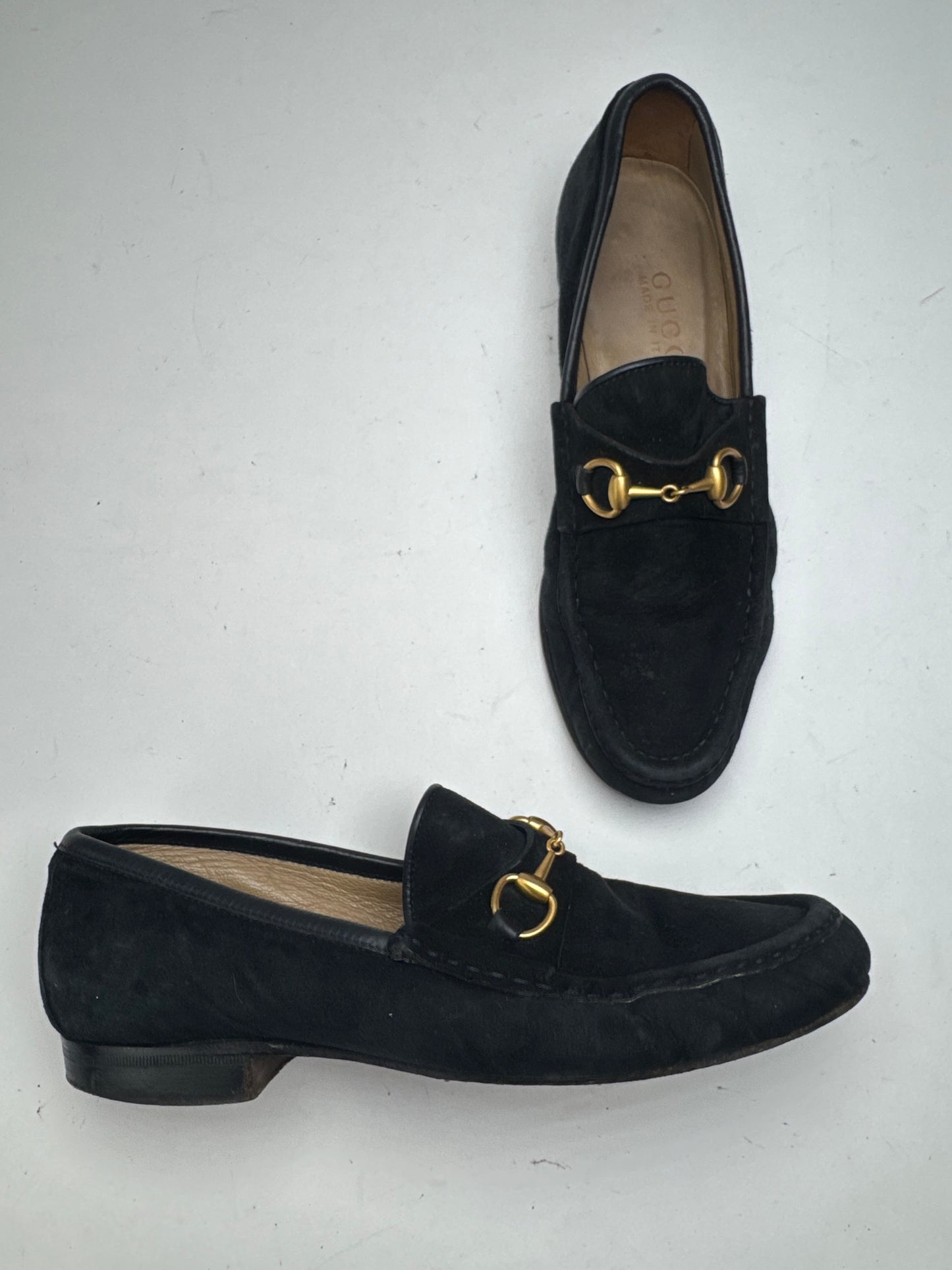 Vintage Gucci Horsebit Loafer Black