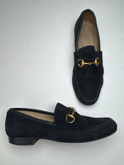 Vintage Gucci Horsebit Loafer Black