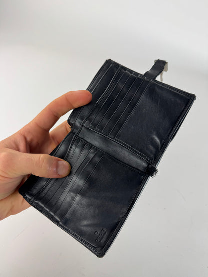 Vintage Gucci Monogram Jackie Wallet black