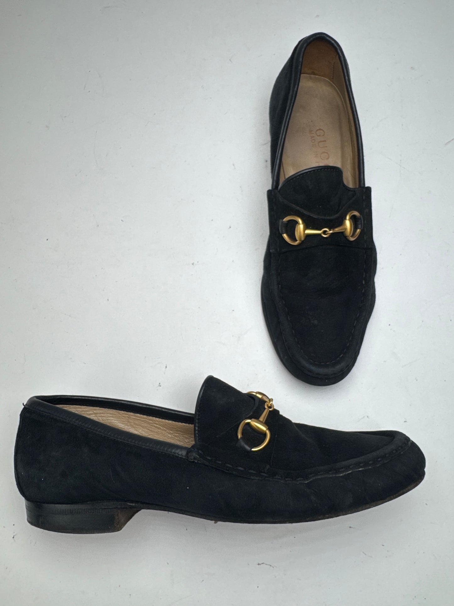 Vintage Gucci Horsebit Loafer Black