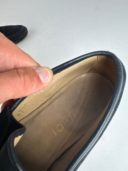 Vintage Gucci Horsebit Loafer Black