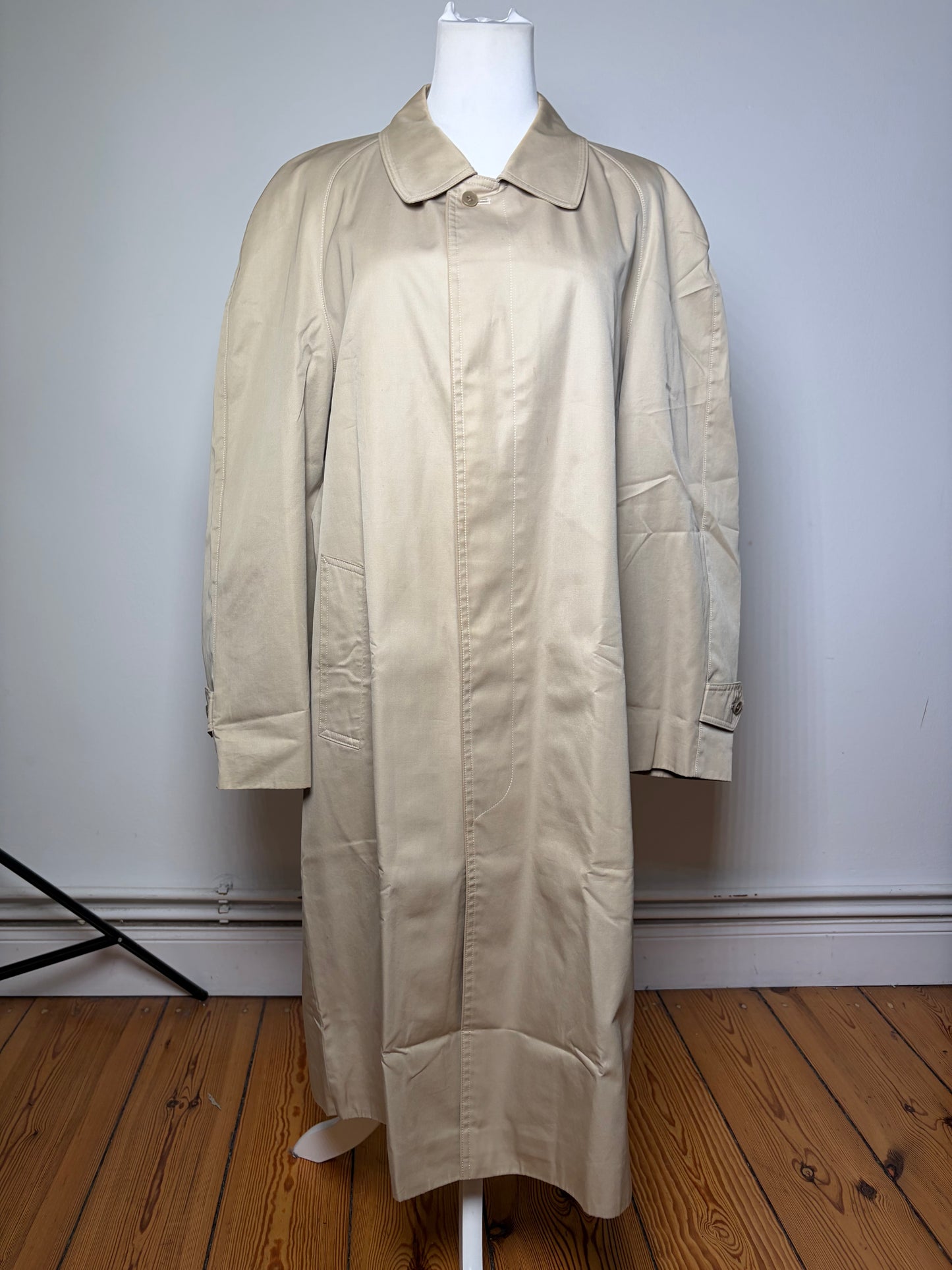Vintage Yves Saint Laurent Men's Trench Coat Beige L