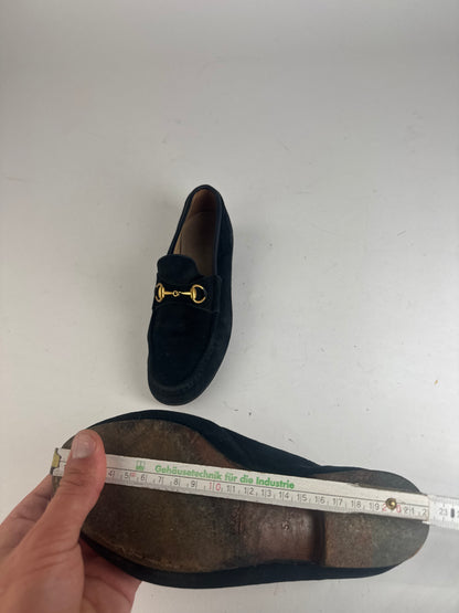 Vintage Gucci Horsebit Loafer Black