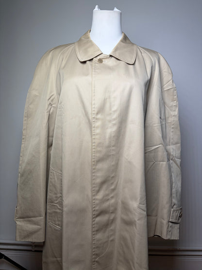 Vintage Yves Saint Laurent Men's Trench Coat Beige L